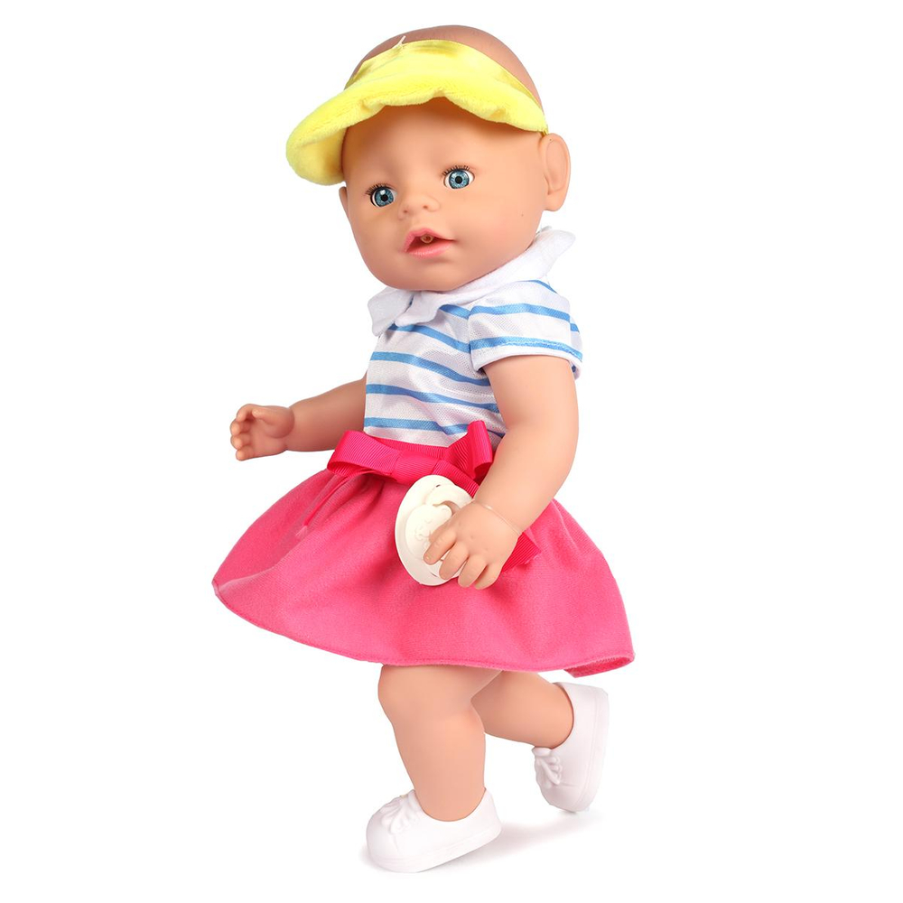 Пупс функциональный с аксессуарами 32см, коробка DH2233B