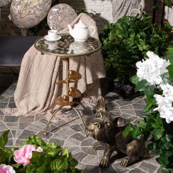 Столик декоративный Терра Роуз Бронза