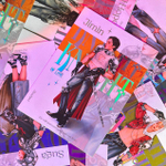 Арт принт / Akedavr / BTS / сет "Рыцари" (8 шт)