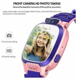 Детские умные смарт-часы Smart Baby Watch Y79 2G, с поддержкой GPS, HD камера, SIM card (Зеленый)