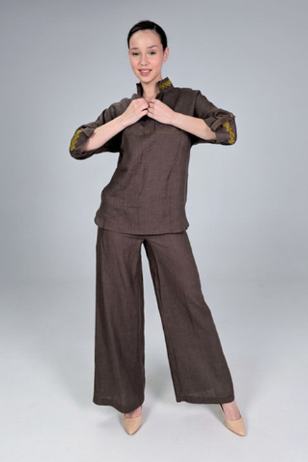 Костюм с чувашской вышивкой