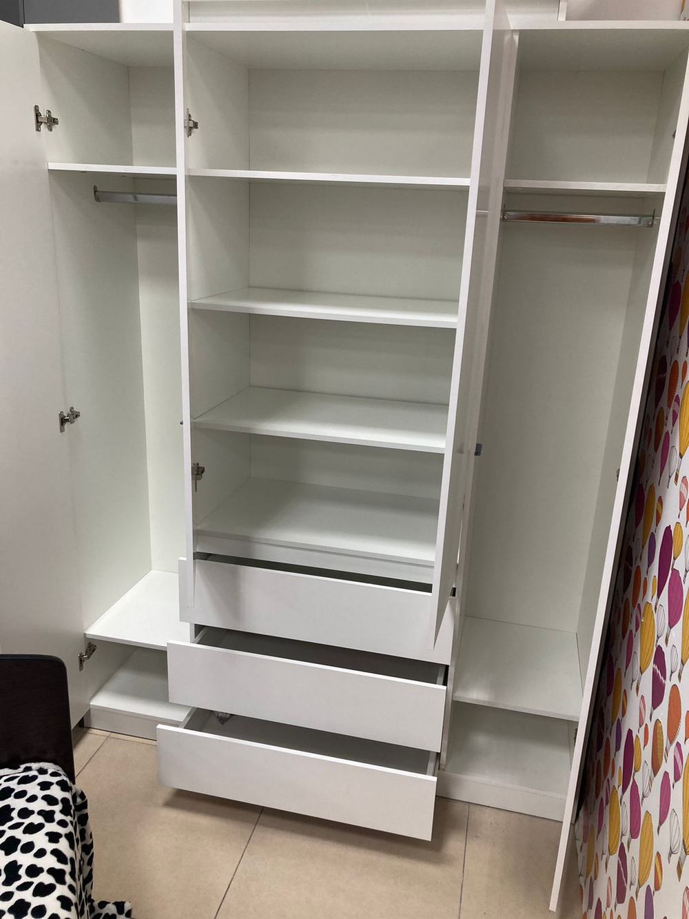 Шкаф Мори МШ 1600.1 Белый