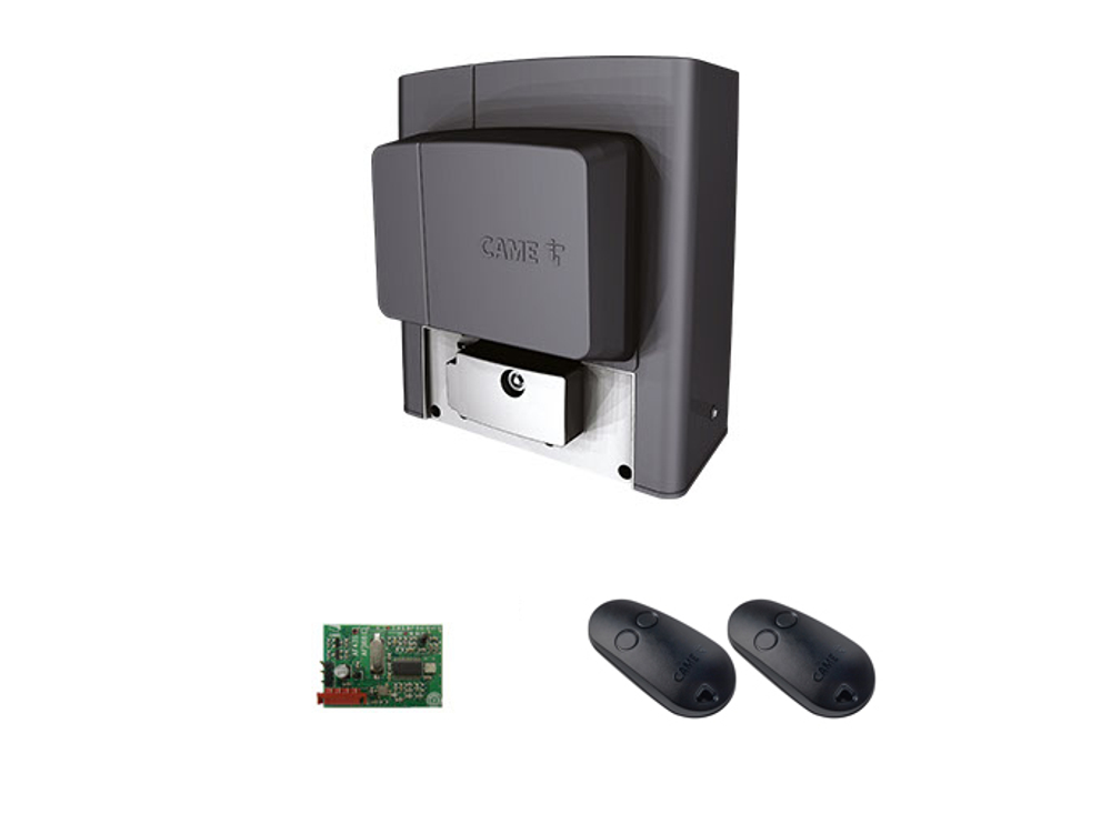 BX708AGS combo KIT - Комплект автоматики для откатных ворот на основе привода BX708 (встроенный блок управления ZBX7N, радиоуправление с фиксированным кодом)