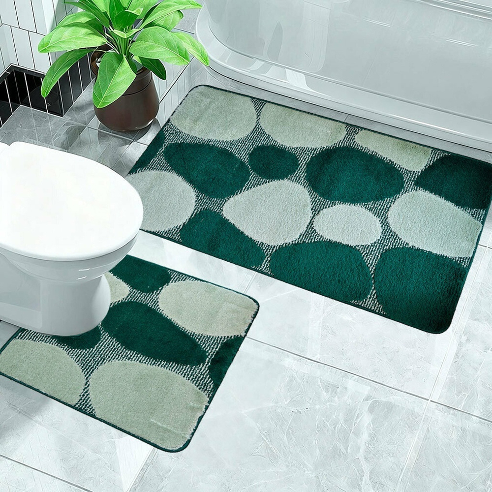 Коврик MAXIMUS 2шт 60*100/50*60см, 2536 HUNTER GREEN