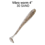Мягкая приманка Crazy Fish Vibro Worm 4'' 10см 5шт 75-100 -
