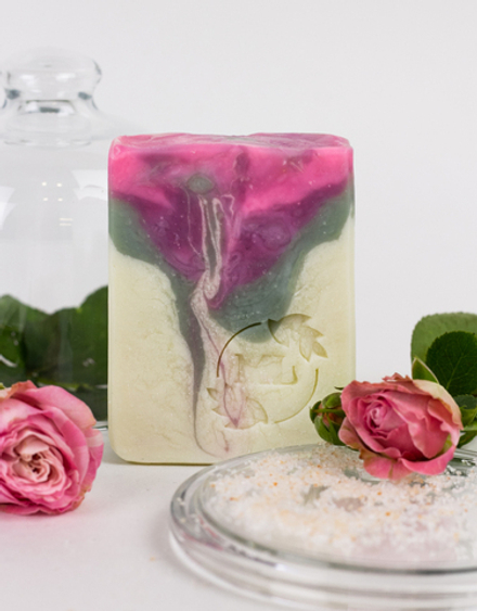 Мыло ручной работы "Роза"