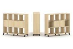 Style Project Набор стеллажа 1 сторон., 3 яр. SN.NS-341  1488*400*1248