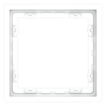 Рамка пластиковая VOLTUM S70 на 1 пост, (белый матовый)