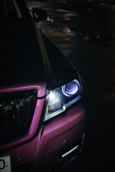 Carbins Color PPF Pinot Noir MF 008 фиолетовая матовая цветная полиуретановая защитная антигравийная пленка