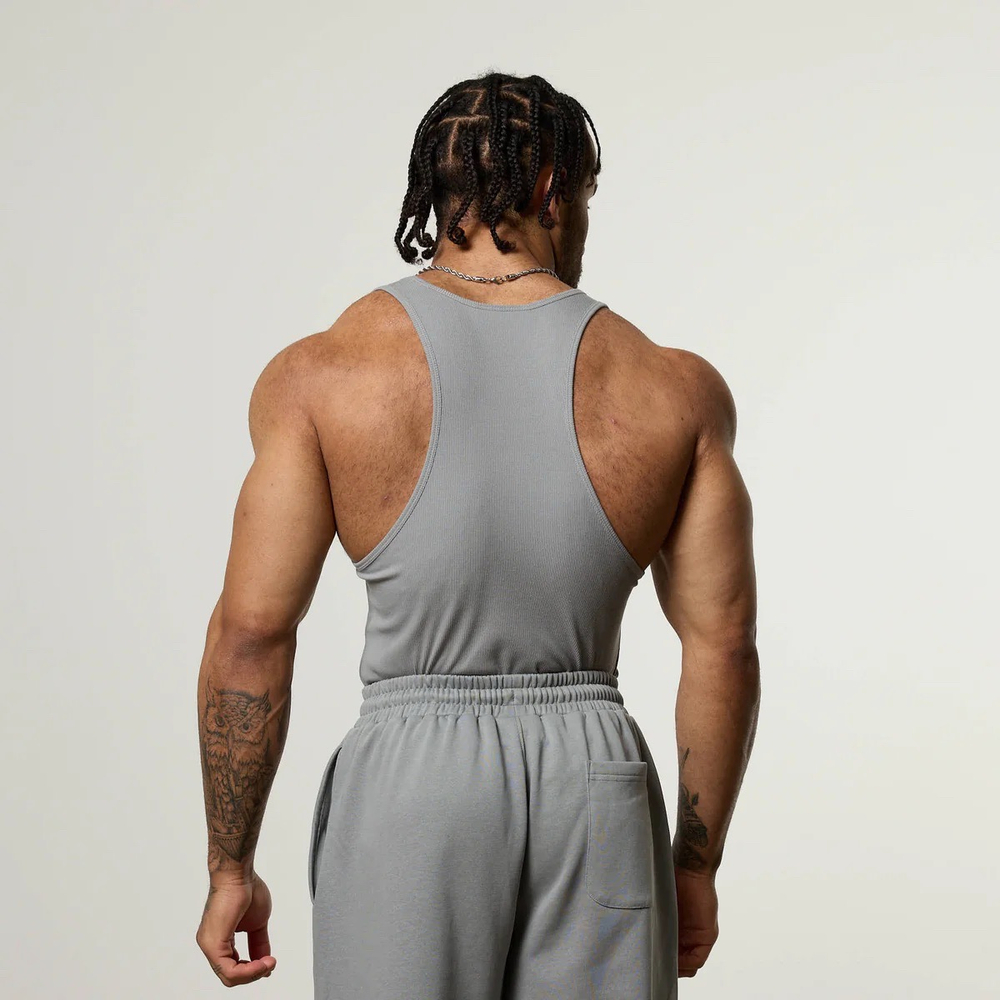Майка VANQUISH Essential V2 Ribbed Grey