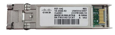 Трансивер Cisco 10GBase-SR 850nm 100m SFP+ Transceiver FET-10G