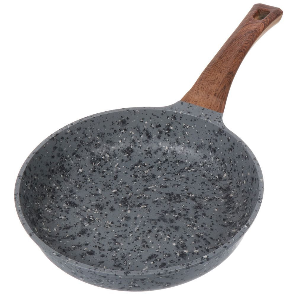 Сковорода алюминий, 24 см, антиприг, Гурман, Granit Grey, сер, ГМ2401 ГГР