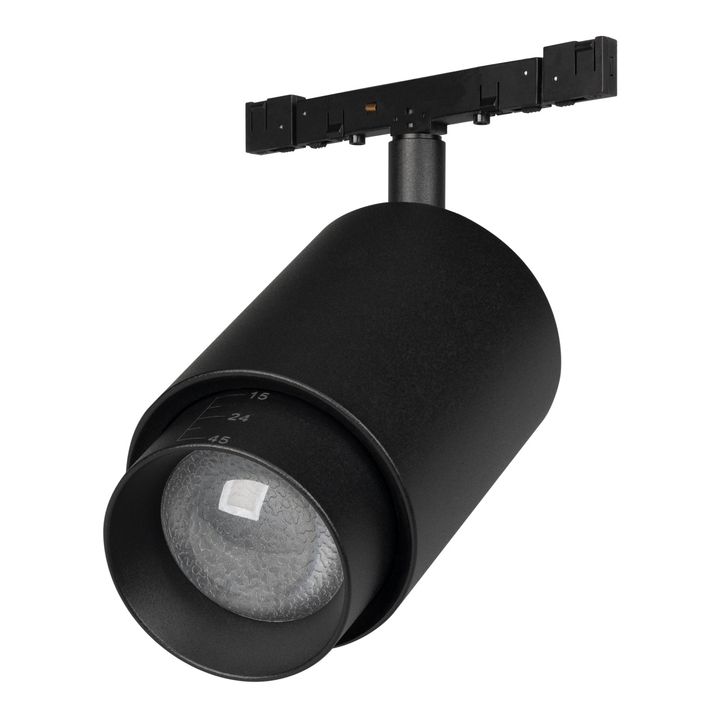 Светильник MAG-MICROCOSM-SPOT-ZOOM-R59-12W Warm3000 (BK, 20-60 deg, 24V) Arlight 052084