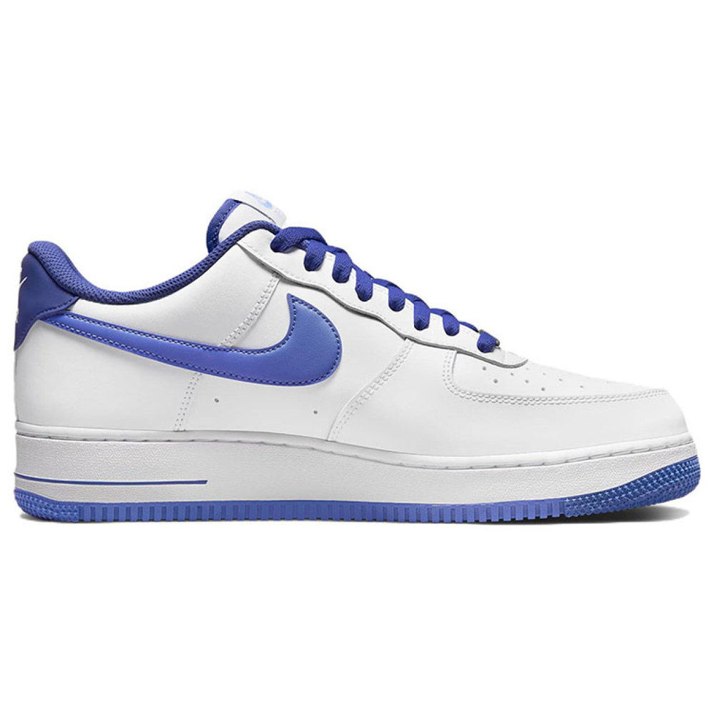 Кроссовки Nike Air Force 1 07 White Medium Blue
