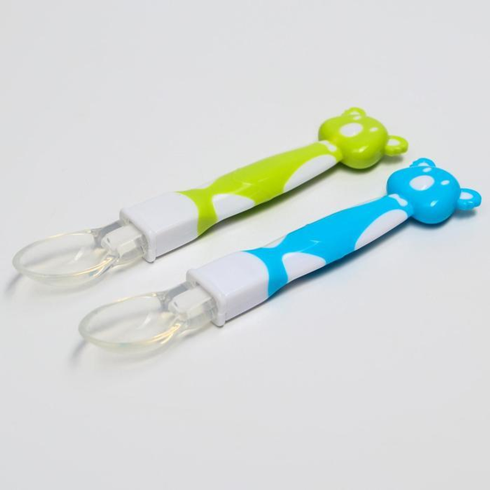 3978645 Набор детских ложек , 2 шт., в контейнере для хранения