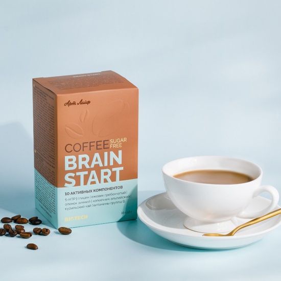 Кофе без сахара "Брэйн старт" (BRAIN START)