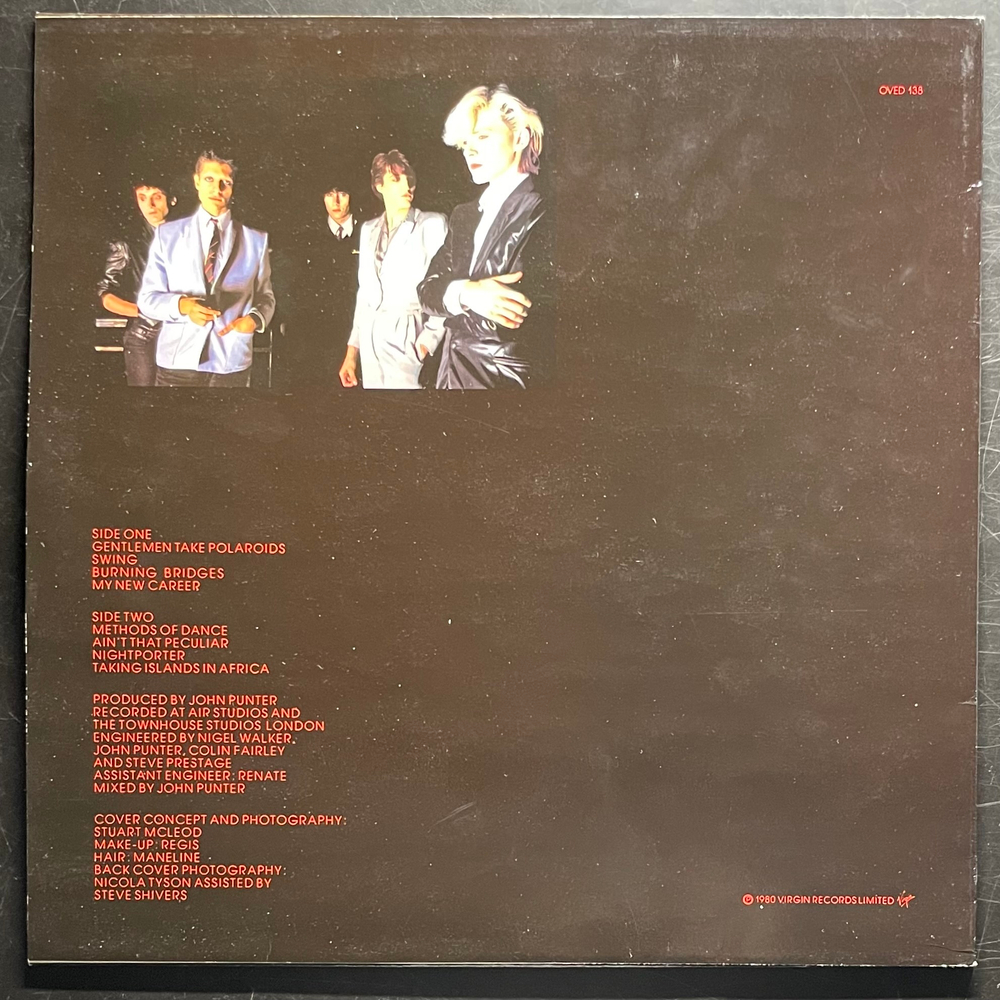Japan ‎– Gentlemen Take Polaroids (Англия 1984г.)