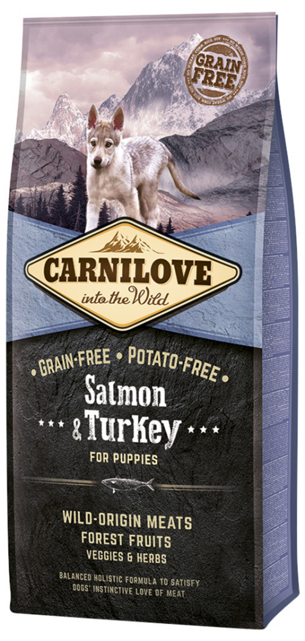 Carnilove Salmon and Turkey Puppy