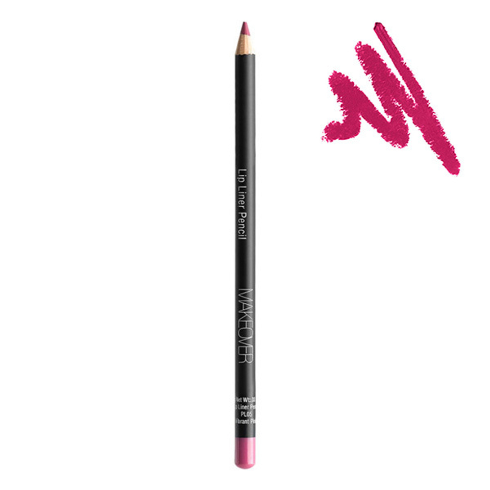 Карандаш для губ тон Vibrant Pink Makeover Paris Lip Liner Pencil
