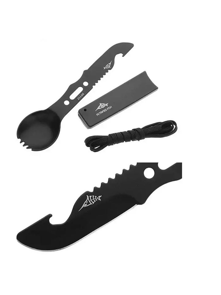 Устройство многофунциональное туристическое 8в1 (микс)