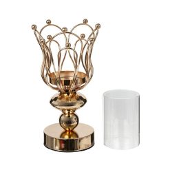 GAEM Подсвечник, L12 W12 H23,5 см