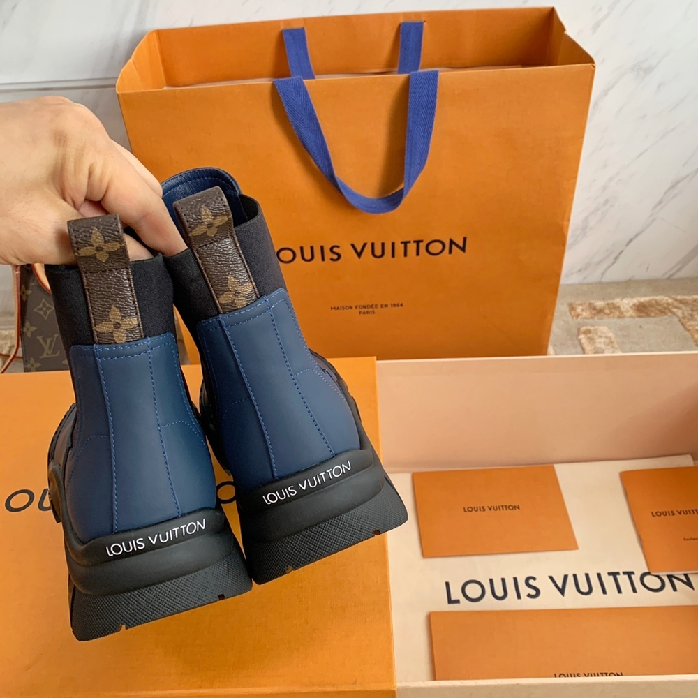 Louis Vuitton Ruby Flat Ankle Boots