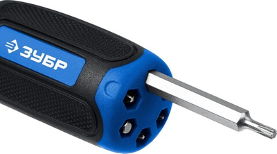 ЗУБР 12 предм., реверсивная отвертка, Профессионал (25169)