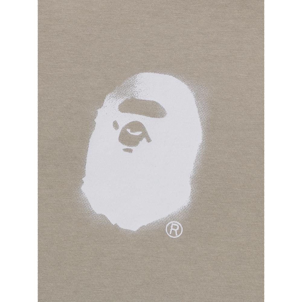A Bathing Ape Bathing Ape Face Logo Graphic Футболка GRD хаки