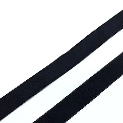 Резинка бретелечная черная 20 мм Lauma опт, Lauma