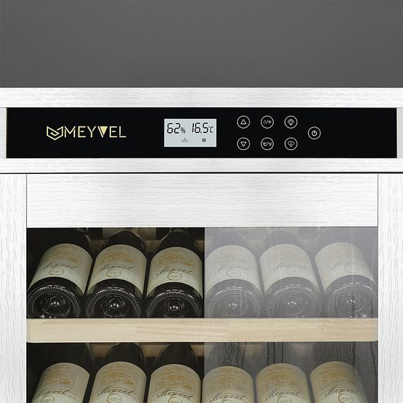 Винный холодильник Meyvel MV69-WW1-M (White Snow)