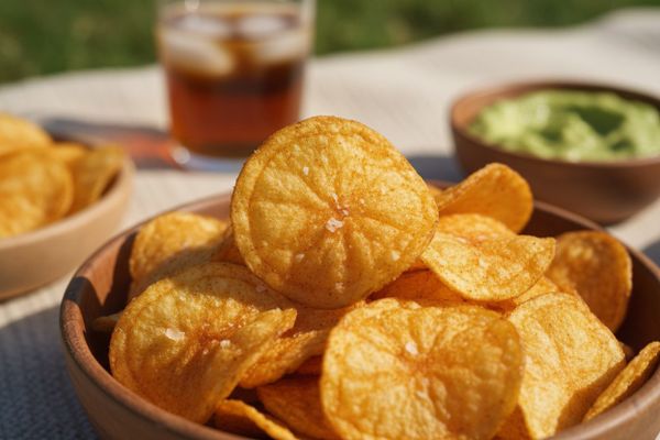 Веганские чипсы