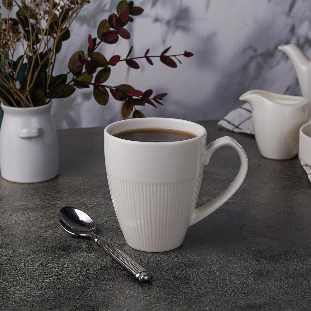 Кружка 270 мл белая d 7,8 см h9,3 см Neo Silk Noble [6]