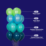 Шар 24" Аквамарин, Пастель / Aquamarine 037