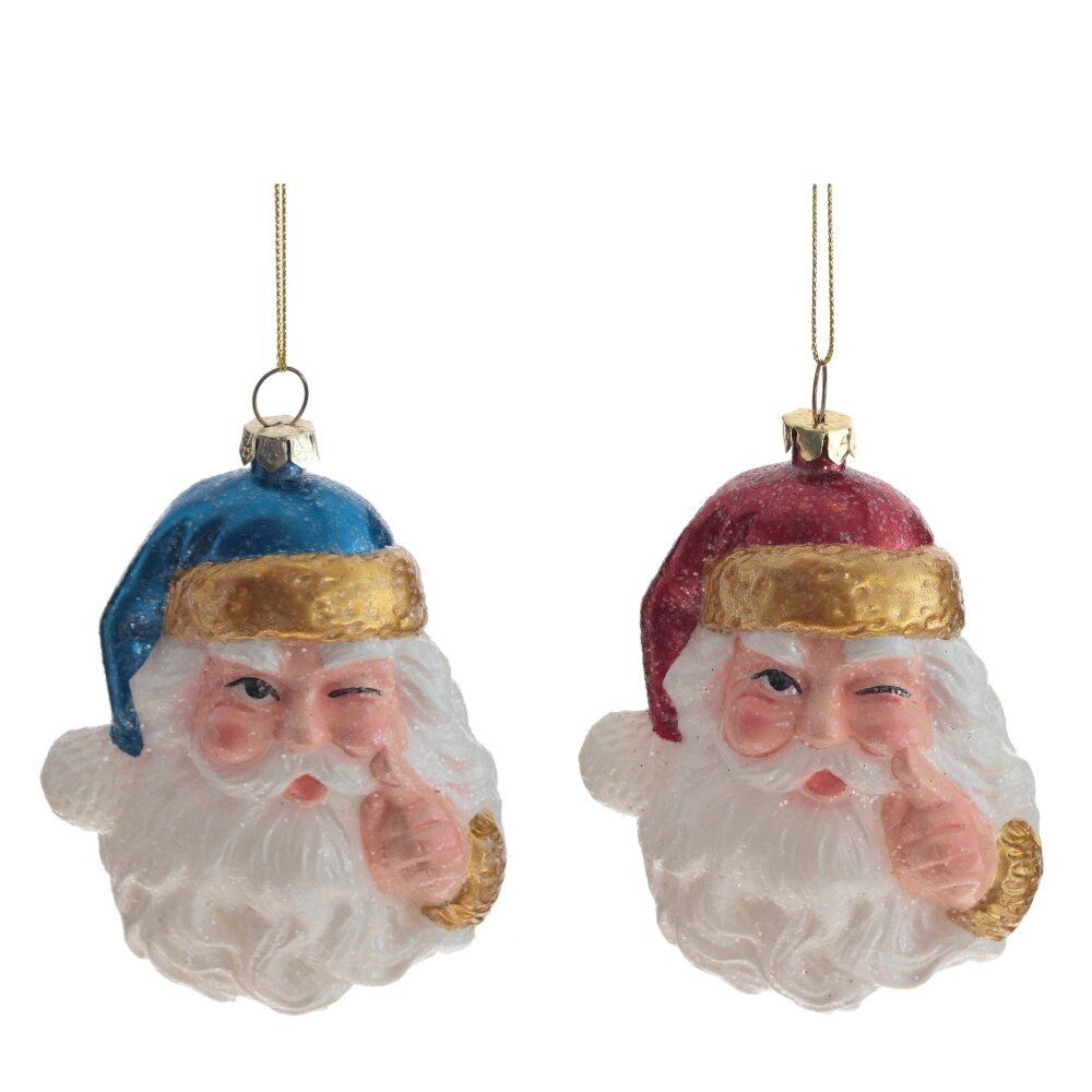 GAEM Украшение новогоднее "Дед Мороз", L8,5 W4,5 H13 см, 2в.