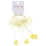 Резинки для волос детские 2шт «КОНФЕТКИ», бабочки, микс 5 цветов, d-3см