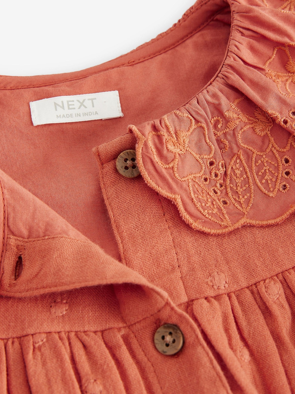 Платье для девочки Next E27-520, Кирпичный
