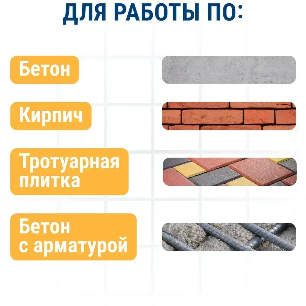 Диск алмазный по бетону, камню, кирпичу 125 х 22 мм сегментный ПРАКТИКА Сделай Сам