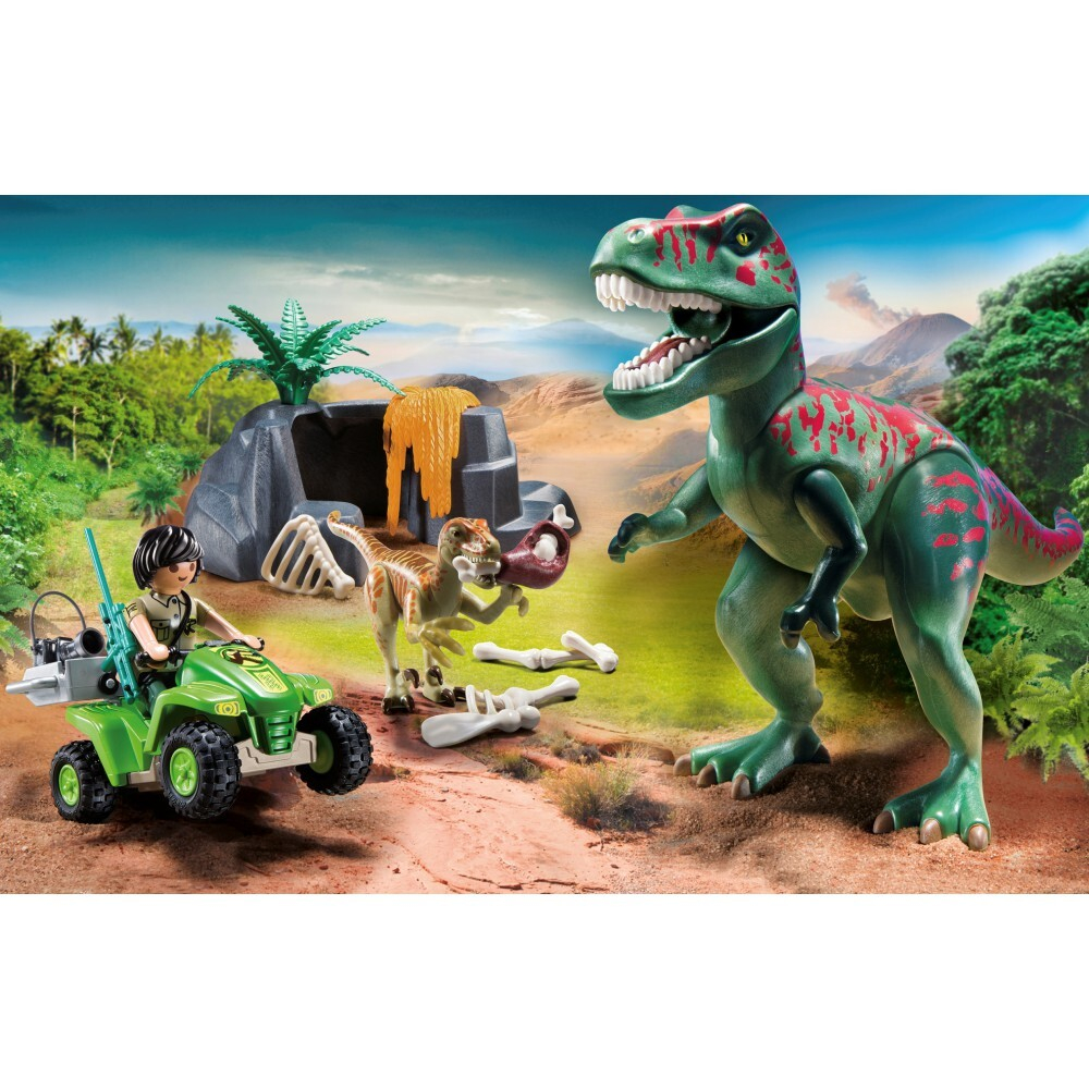 Playmobil - Атака динозавров тираннозавра 71588 / артикул   71588  / GTIN 4008789715883