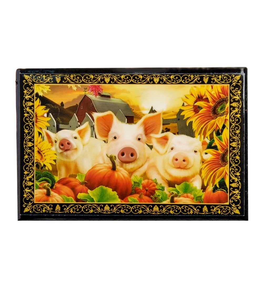 Народные промыслы ШК-11/10-A Шкатулка в технике декупаж (6х9х4)