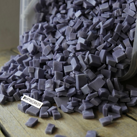 V1.K.beige смальта разноформатная колотая фиолетовых оттенков