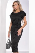 Платье "Путь к мечте" (черный меланж) П8458 LT Collection