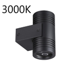 6648/12WL3 NATURE ODL25 687 черный/металл Фасадный светильник IP67 LED 12W 3000K 30° AC85-265V STIMA