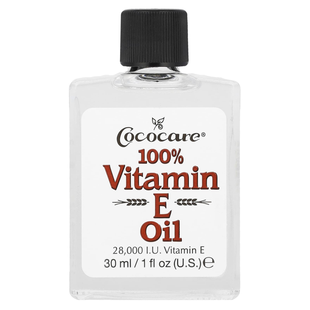 Cococare, 100% масло c витамином Е, 1 жидкая унция (30 мл)