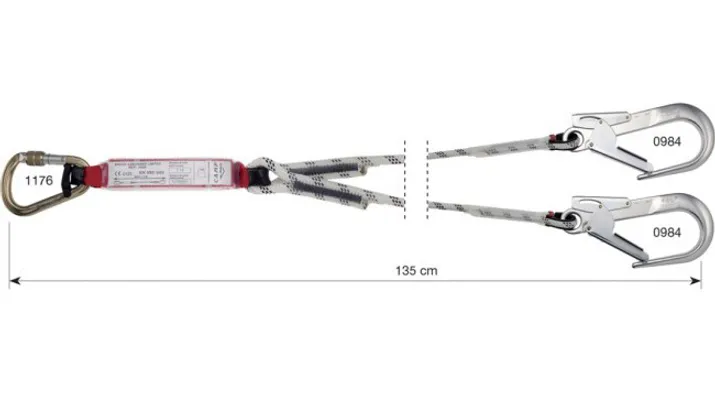 Страховочный фал Alu Shock Absorber Limited Rope (Double)