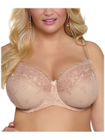 Бюстгальтер больших размеров Brilliant Kris Line Белый 75G