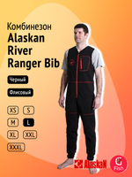 Флисовый комбинезон Alaskan River Ranger Bib черный р-р L