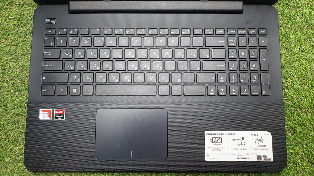 Ноутбук ASUS AMD a9/8Gb/HD 8500M 1Gb/FHD/VivoBook X555BP-DM234 [90nb0d38-m03250]/Windows 10