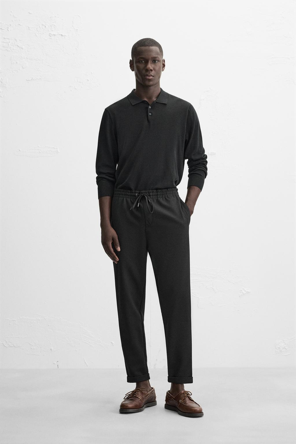 Брюки regular fit комфортной посадки