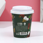 Соляной жемчуг для ванны «Пусть счастье постучится в дом!» с ароматом горячего шоколада - 170 гр.