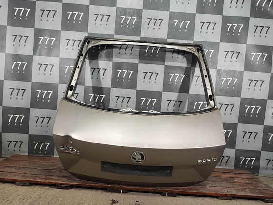 Крышка багажника Skoda Rapid 1 12-20 Б/У Оригинал 5JA827023A